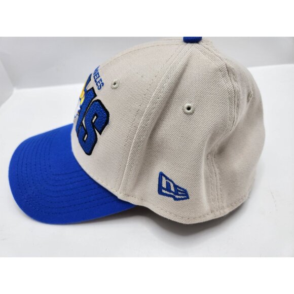 Los Angeles Rams New Era Stone/Royal 2023 NFL Draft On Stage Snapback Hat Cap - Picture 6 of 13